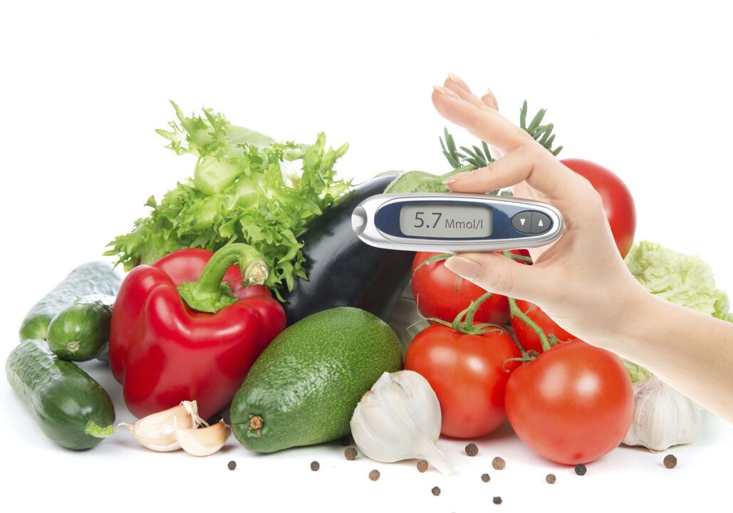овочі при цукровому діабеті